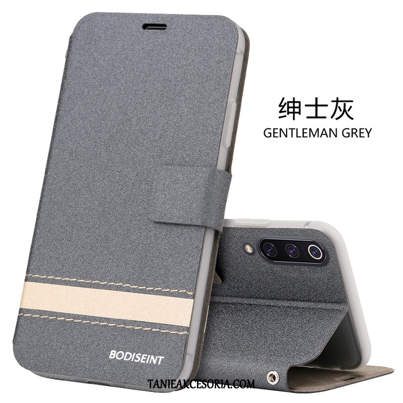 Etui Xiaomi Mi 9 Miękki Skórzany Anti-fall, Futerał Xiaomi Mi 9 Wiszące Ozdoby Filmy Klapa Beige