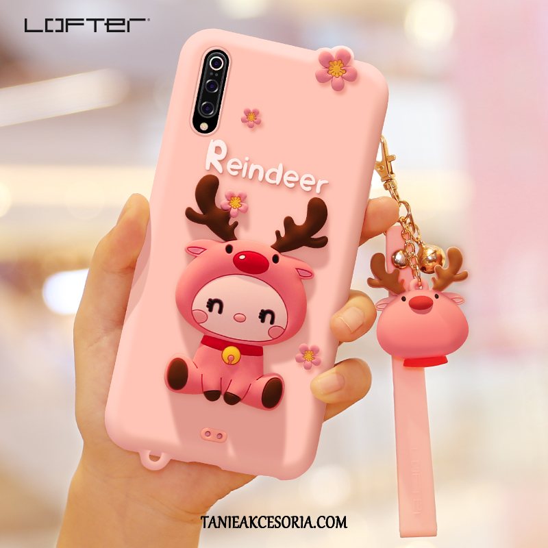 Etui Xiaomi Mi 9 Ochraniacz Telefon Komórkowy Krótkie, Pokrowce Xiaomi Mi 9 Piękny Sakura Wiszące Ozdoby Beige