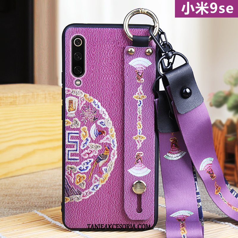 Etui Xiaomi Mi 9 Se Cienkie Silikonowe Purpurowy, Obudowa Xiaomi Mi 9 Se Anti-fall Telefon Komórkowy Mały Beige