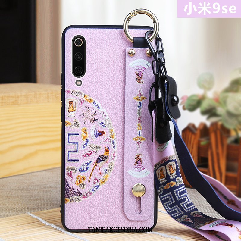 Etui Xiaomi Mi 9 Se Cienkie Silikonowe Purpurowy, Obudowa Xiaomi Mi 9 Se Anti-fall Telefon Komórkowy Mały Beige