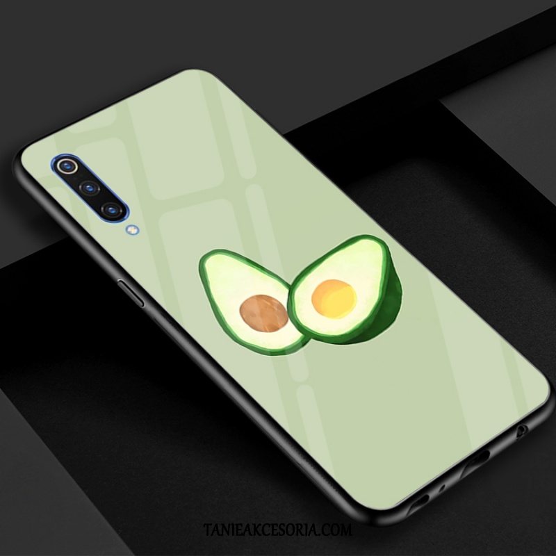 Etui Xiaomi Mi 9 Se Mały Telefon Komórkowy Lustro, Pokrowce Xiaomi Mi 9 Se Zielony Szkło Świeży Beige