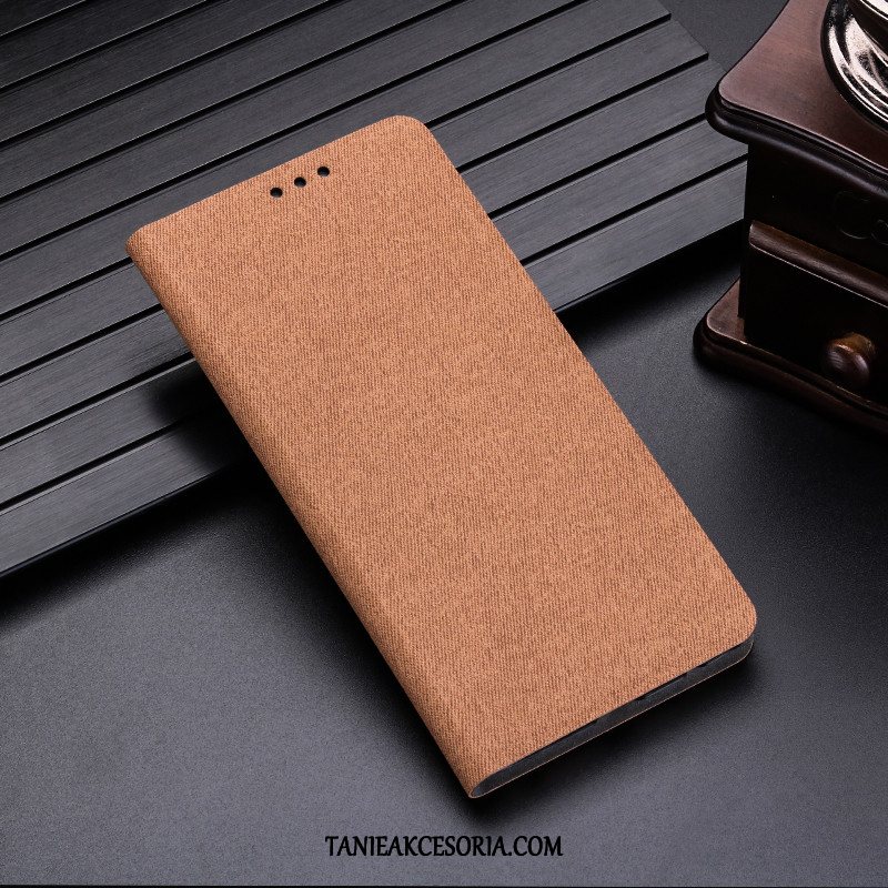 Etui Xiaomi Mi 9 Se Skórzany Futerał All Inclusive Czarny, Pokrowce Xiaomi Mi 9 Se Classic Telefon Komórkowy Mały Beige