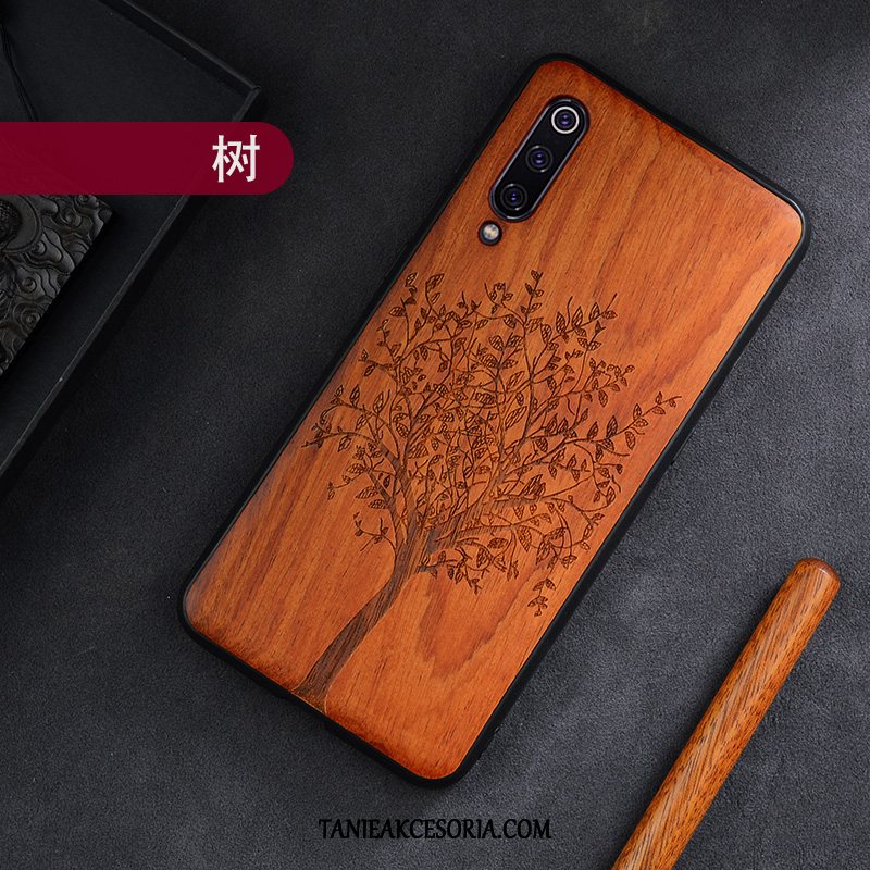 Etui Xiaomi Mi 9 Se Telefon Komórkowy Ochraniacz Tendencja, Futerał Xiaomi Mi 9 Se Anti-fall Chiński Styl Mały Braun Beige