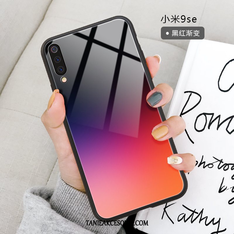 Etui Xiaomi Mi 9 Se Tendencja Anti-fall Dostosowane, Pokrowce Xiaomi Mi 9 Se Wzór Lustro Czarny Beige