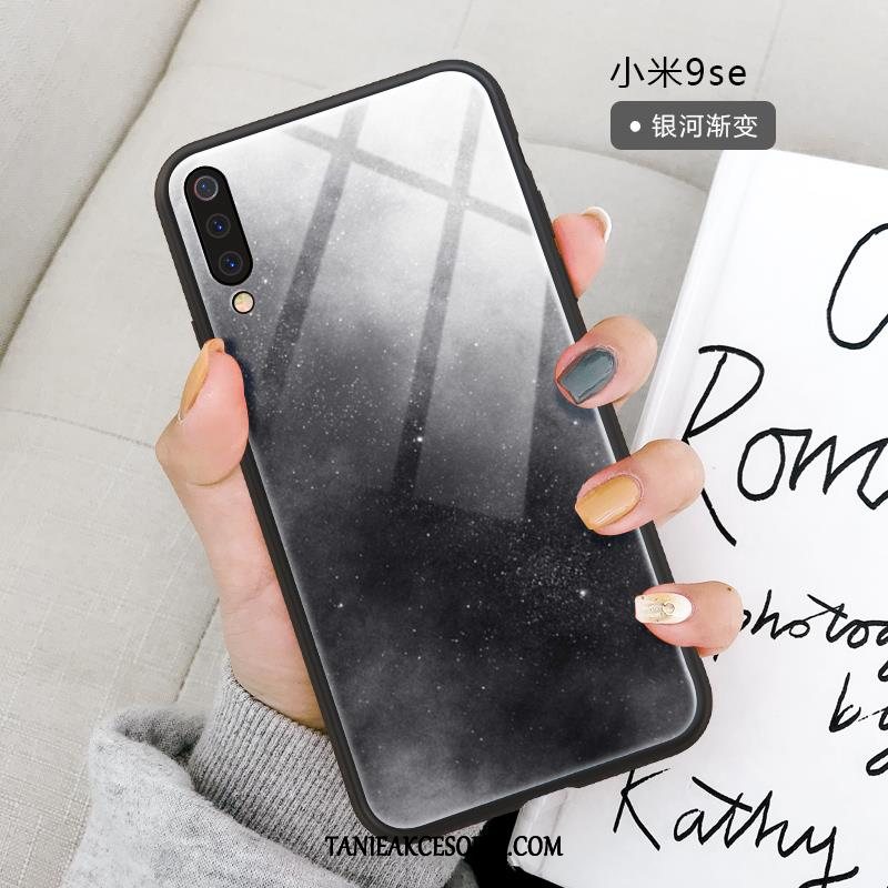 Etui Xiaomi Mi 9 Se Tendencja Anti-fall Dostosowane, Pokrowce Xiaomi Mi 9 Se Wzór Lustro Czarny Beige