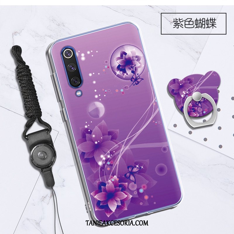 Etui Xiaomi Mi 9 Se Tendencja Sceneria Wiszące Ozdoby, Futerał Xiaomi Mi 9 Se Telefon Komórkowy Silikonowe Ring Beige