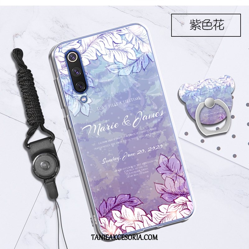 Etui Xiaomi Mi 9 Se Tendencja Sceneria Wiszące Ozdoby, Futerał Xiaomi Mi 9 Se Telefon Komórkowy Silikonowe Ring Beige