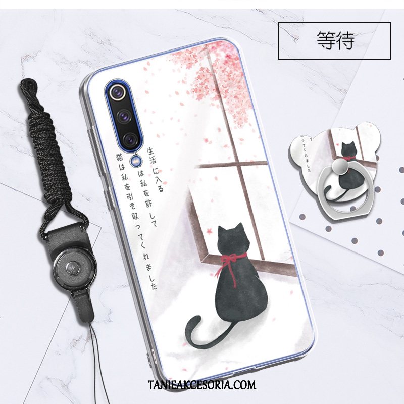 Etui Xiaomi Mi 9 Se Tendencja Sceneria Wiszące Ozdoby, Futerał Xiaomi Mi 9 Se Telefon Komórkowy Silikonowe Ring Beige