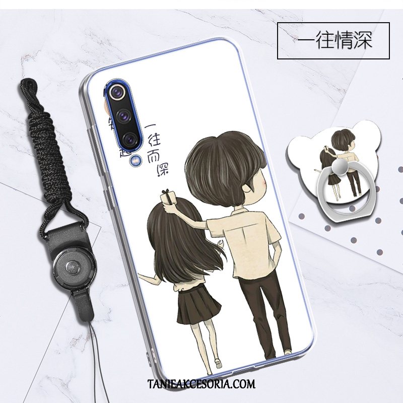 Etui Xiaomi Mi 9 Se Tendencja Sceneria Wiszące Ozdoby, Futerał Xiaomi Mi 9 Se Telefon Komórkowy Silikonowe Ring Beige