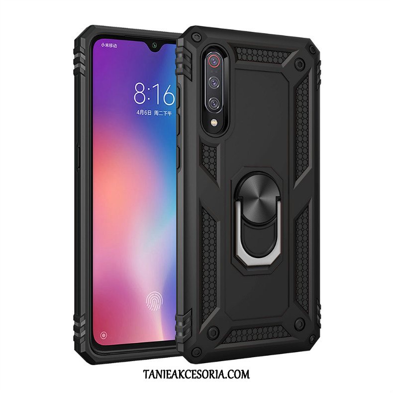 Etui Xiaomi Mi 9 Silikonowe All Inclusive Mały, Futerał Xiaomi Mi 9 Na Pokładzie Cienkie Szkło Hartowane Beige