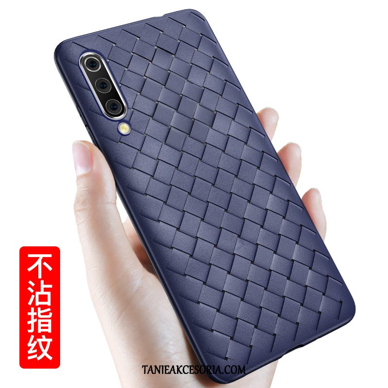 Etui Xiaomi Mi 9 Silikonowe Oddychające Młodzież, Obudowa Xiaomi Mi 9 Mały Cienkie Przeplatane Beige