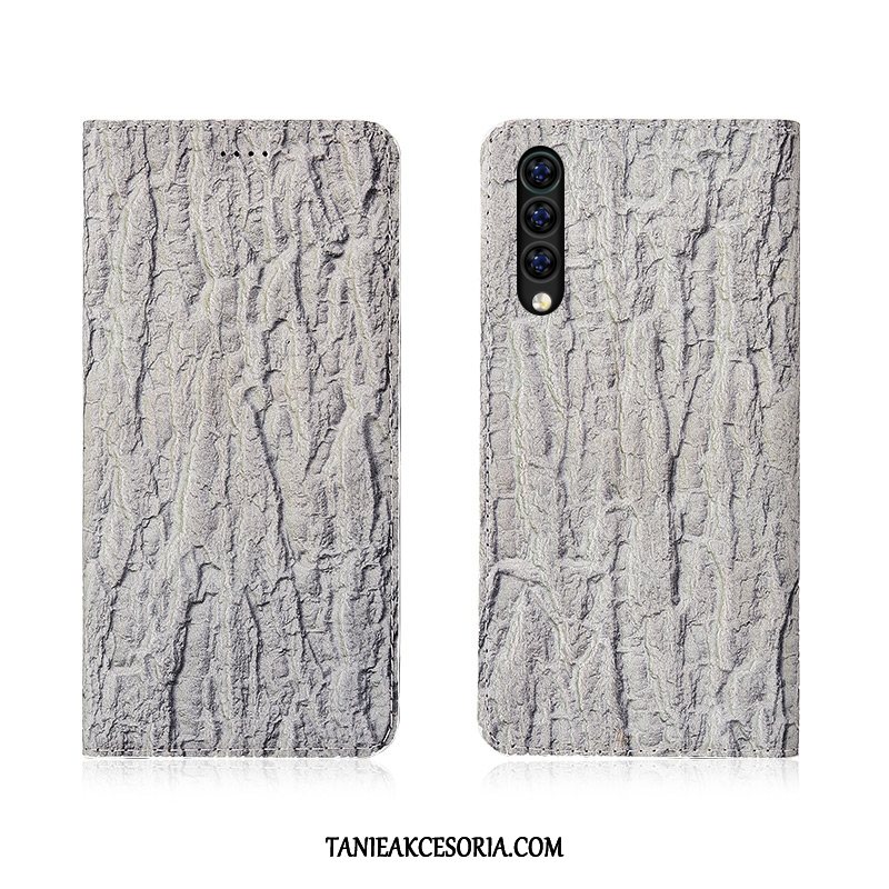 Etui Xiaomi Mi 9 Telefon Komórkowy Klapa Skórzany Futerał, Obudowa Xiaomi Mi 9 Mały Prawdziwa Skóra Anti-fall Beige