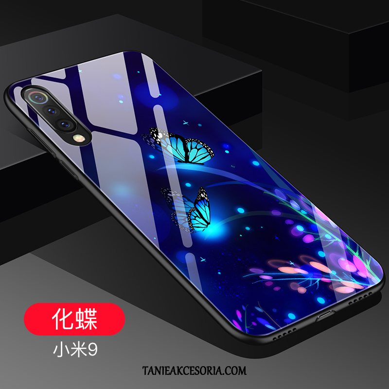 Etui Xiaomi Mi 9 Tendencja Mały Telefon Komórkowy, Pokrowce Xiaomi Mi 9 Silikonowe Szkło Czerwony Netto Beige