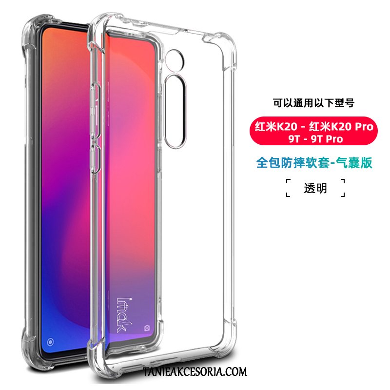 Etui Xiaomi Mi 9t Czarny Telefon Komórkowy Ochraniacz, Obudowa Xiaomi Mi 9t Czerwony Silikonowe Przezroczysty Beige