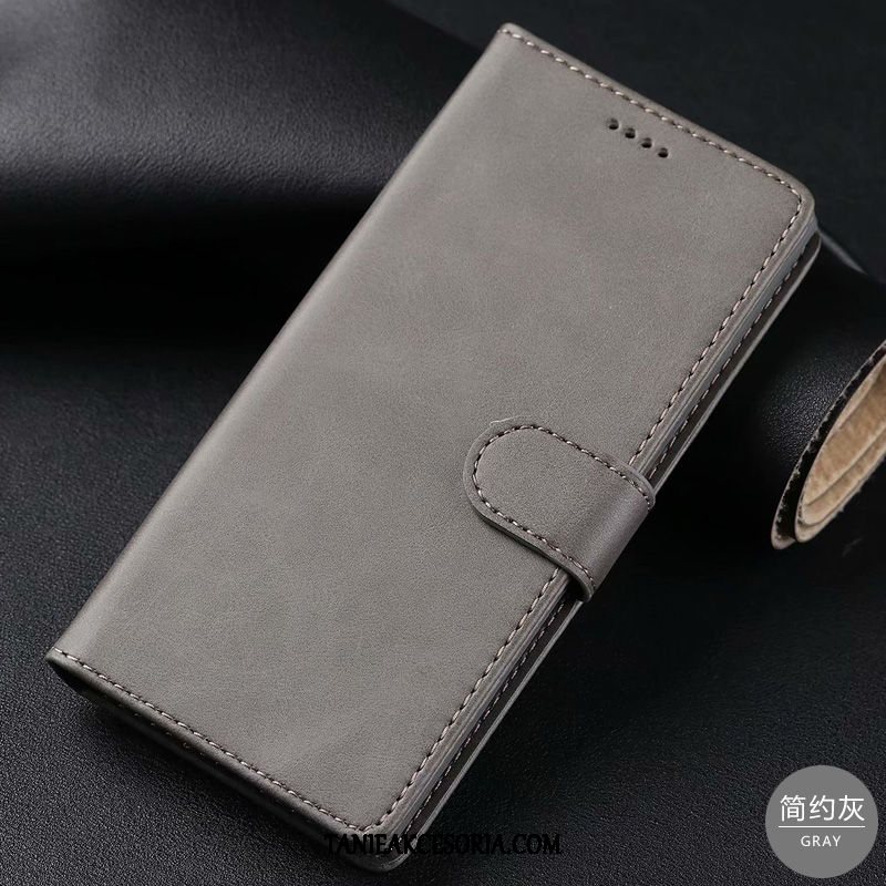 Etui Xiaomi Mi 9t Pro Czarny Filmy Skórzany, Futerał Xiaomi Mi 9t Pro Szkło Hartowane Ochraniacz Telefon Komórkowy Beige