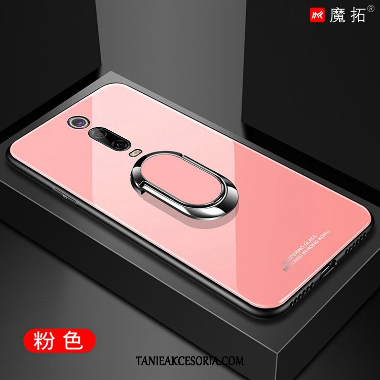 Etui Xiaomi Mi 9t Szkło Kreatywne Mały, Pokrowce Xiaomi Mi 9t Telefon Komórkowy Magnetyzm Biały Beige