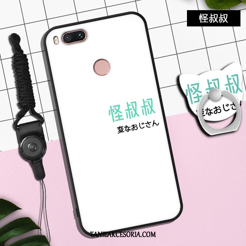 Etui Xiaomi Mi A1 Wisząca Szyja Miękki Telefon Komórkowy, Futerał Xiaomi Mi A1 Mały Moda Anti-fall Beige