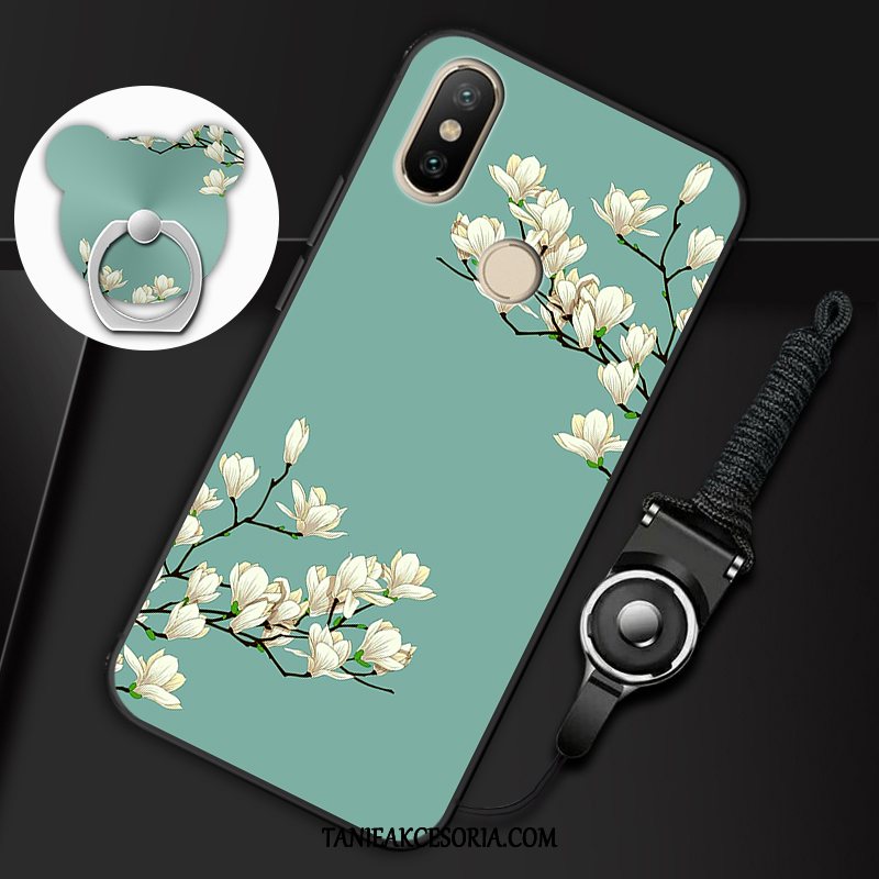 Etui Xiaomi Mi A2 Anti-fall Tendencja Miękki, Pokrowce Xiaomi Mi A2 Biały Wspornik Mały Beige