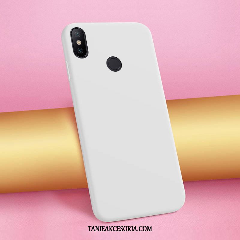 Etui Xiaomi Mi A2 Cienka Ochraniacz Jednolity Kolor, Pokrowce Xiaomi Mi A2 All Inclusive Anti-fall Niebieski Beige