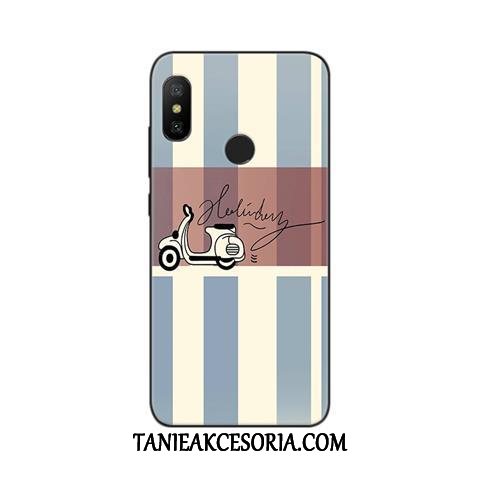 Etui Xiaomi Mi A2 Lite All Inclusive Zielony Kreskówka, Obudowa Xiaomi Mi A2 Lite Telefon Komórkowy Anti-fall Mały Beige