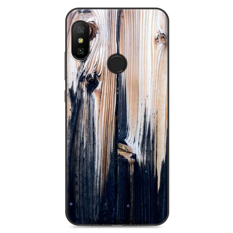 Etui Xiaomi Mi A2 Lite Anti-fall Kreatywne Miękki, Pokrowce Xiaomi Mi A2 Lite All Inclusive Telefon Komórkowy Czerwony Beige