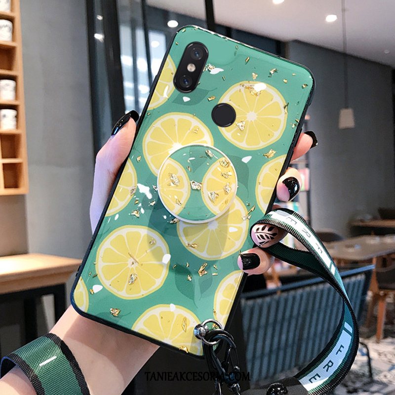 Etui Xiaomi Mi A2 Ochraniacz All Inclusive Zielony, Obudowa Xiaomi Mi A2 Świeży Tendencja Młodzież Beige