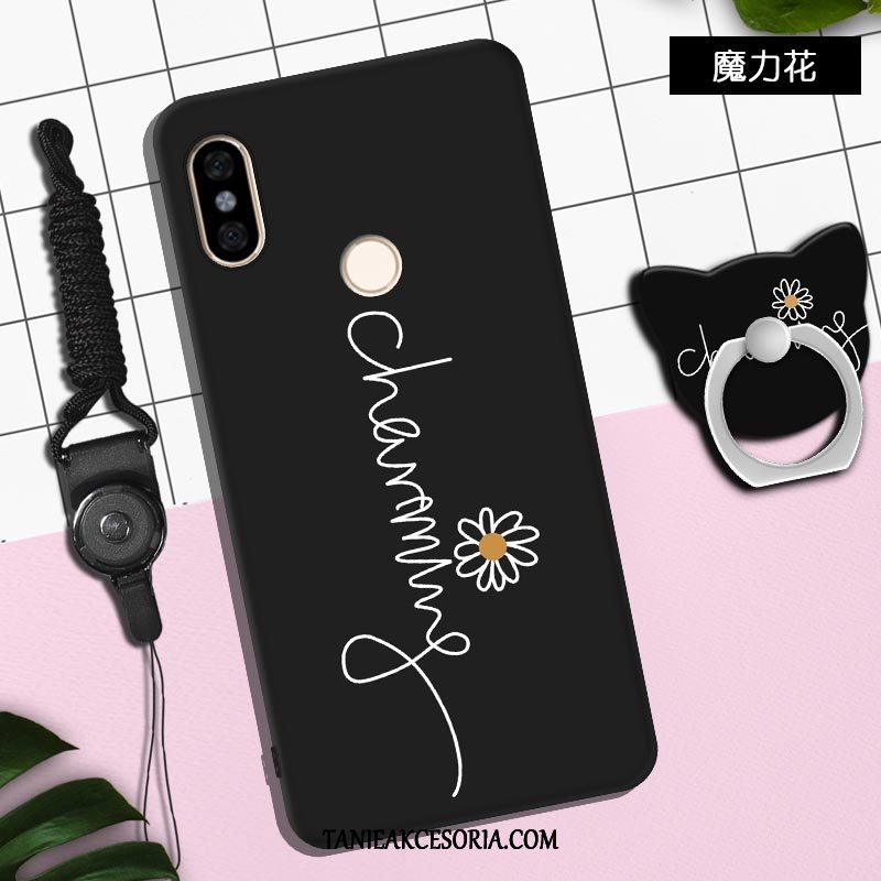 Etui Xiaomi Mi A2 Osobowość Ring Tendencja, Obudowa Xiaomi Mi A2 Telefon Komórkowy Mały Zakochani Beige