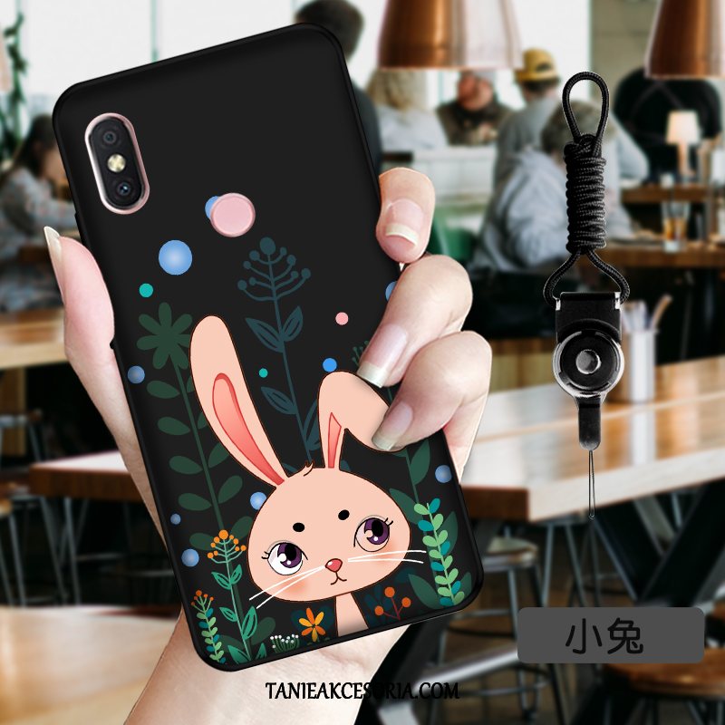 Etui Xiaomi Mi A2 Silikonowe Moda Zakochani, Obudowa Xiaomi Mi A2 Telefon Komórkowy Osobowość Silikonowe Beige