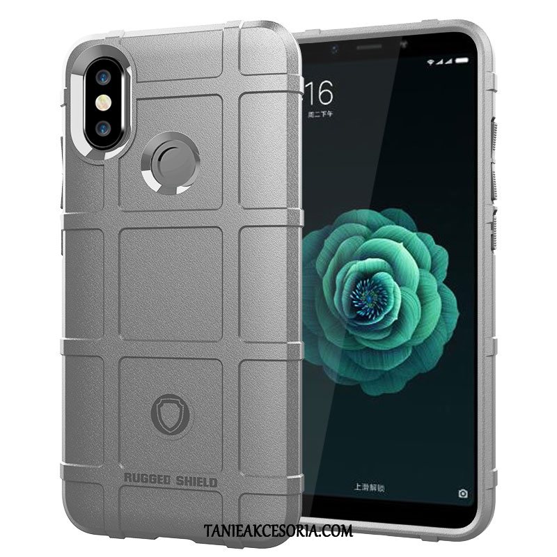 Etui Xiaomi Mi A2 Silikonowe Ochraniacz Miękki, Obudowa Xiaomi Mi A2 Telefon Komórkowy Anti-fall Pu Beige