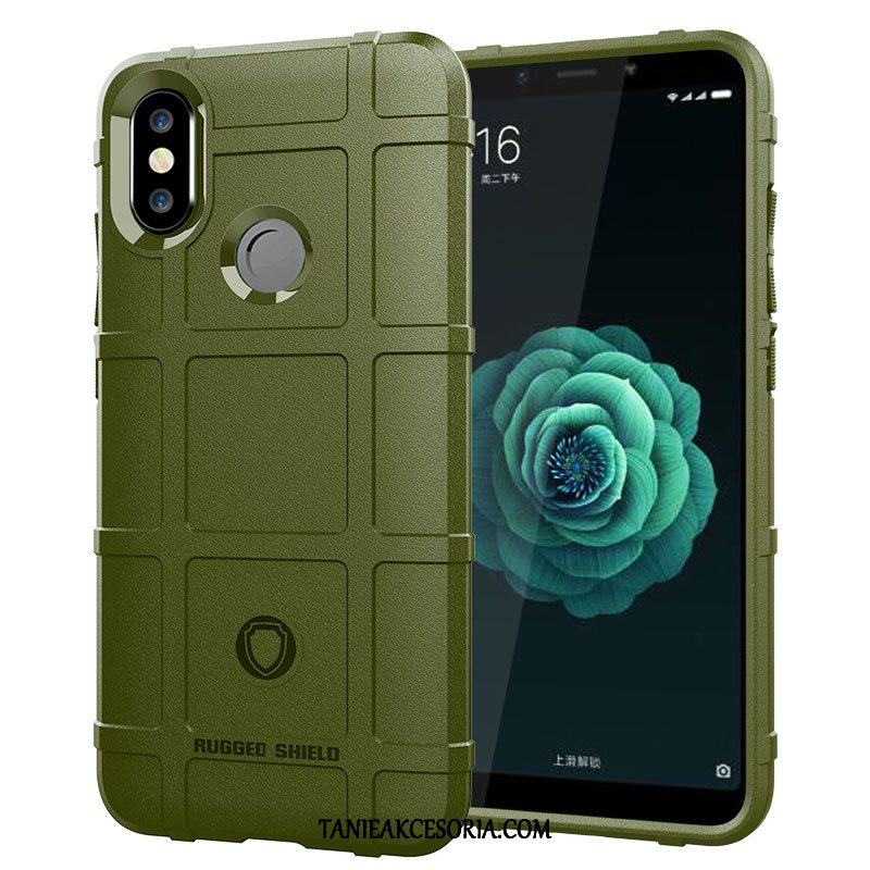 Etui Xiaomi Mi A2 Silikonowe Ochraniacz Miękki, Obudowa Xiaomi Mi A2 Telefon Komórkowy Anti-fall Pu Beige