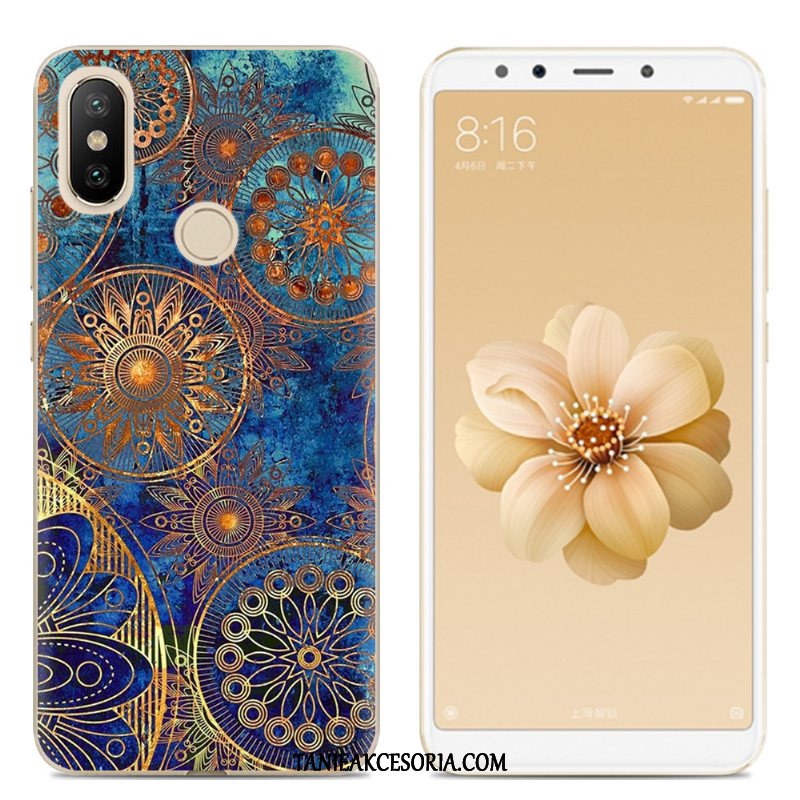 Etui Xiaomi Mi A2 Silikonowe Tendencja Kreatywne, Obudowa Xiaomi Mi A2 Telefon Komórkowy Różowe Kreskówka Beige