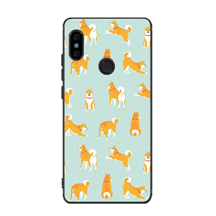 Etui Xiaomi Mi A2 Telefon Komórkowy Kreskówka Silikonowe, Pokrowce Xiaomi Mi A2 All Inclusive Mały Ochraniacz Beige