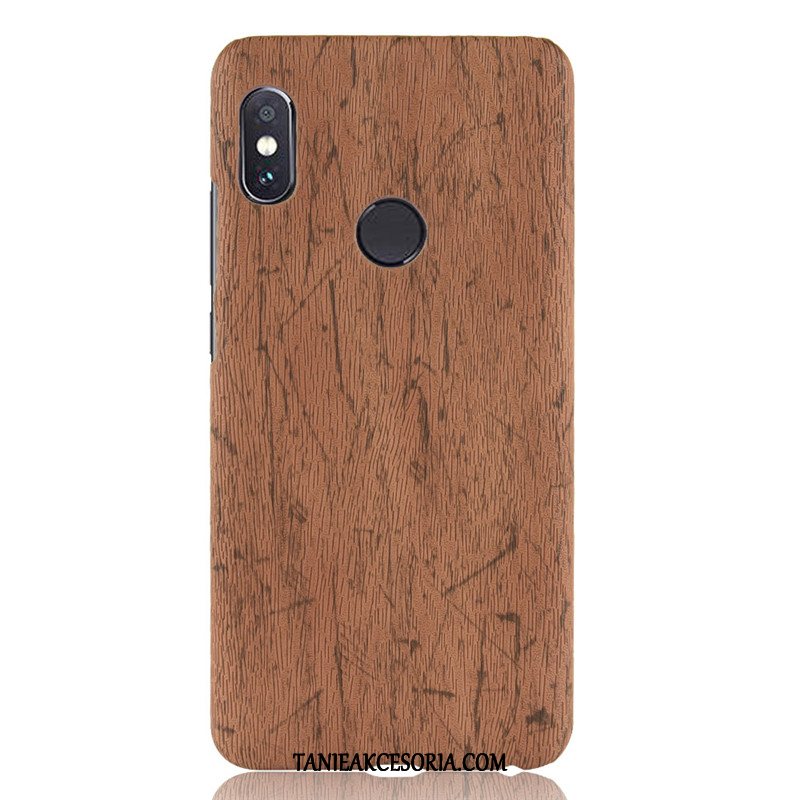 Etui Xiaomi Mi A2 Wzór Mały Wspornik, Pokrowce Xiaomi Mi A2 Wiszące Ozdoby Anti-fall Purpurowy Beige