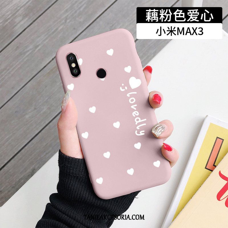 Etui Xiaomi Mi Max 3 Anti-fall Osobowość Miłość, Pokrowce Xiaomi Mi Max 3 Gwiazdy Kreatywne All Inclusive Beige