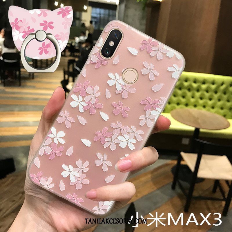 Etui Xiaomi Mi Max 3 Mały Świeży Anti-fall, Obudowa Xiaomi Mi Max 3 Wiatr All Inclusive Cienkie Beige