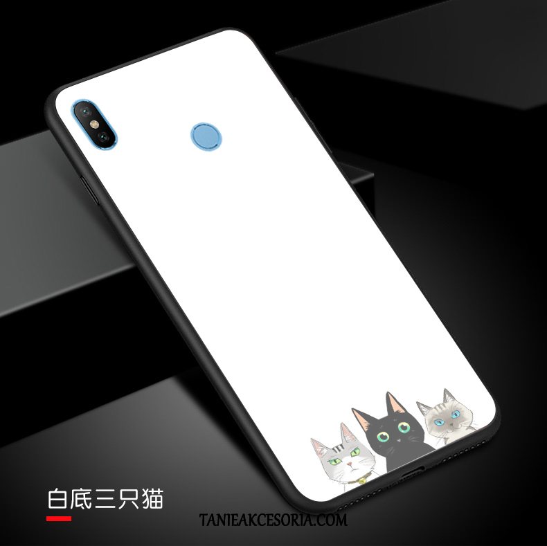 Etui Xiaomi Mi Max 3 Telefon Komórkowy Osobowość Zakochani, Futerał Xiaomi Mi Max 3 Czarny Szkło Hartowane Biały Beige