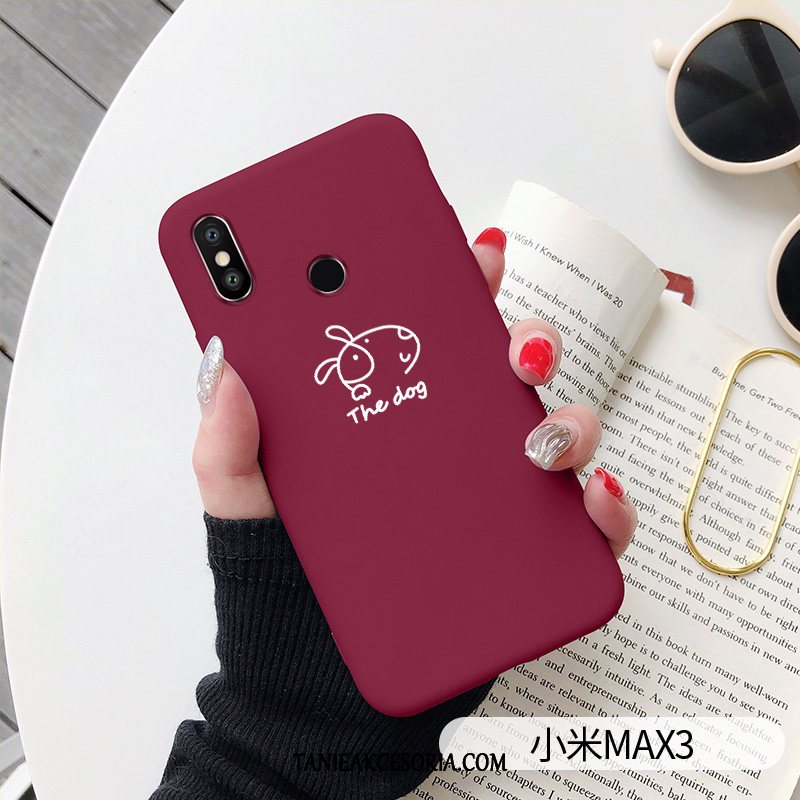 Etui Xiaomi Mi Max 3 Telefon Komórkowy Wiatr Zakochani, Futerał Xiaomi Mi Max 3 Mały All Inclusive Kreatywne Beige