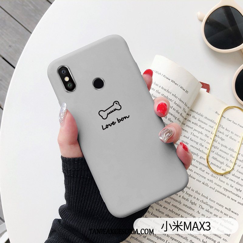 Etui Xiaomi Mi Max 3 Telefon Komórkowy Wiatr Zakochani, Futerał Xiaomi Mi Max 3 Mały All Inclusive Kreatywne Beige