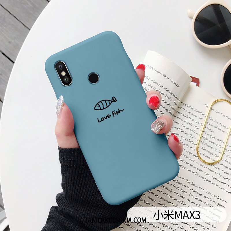 Etui Xiaomi Mi Max 3 Telefon Komórkowy Wiatr Zakochani, Futerał Xiaomi Mi Max 3 Mały All Inclusive Kreatywne Beige