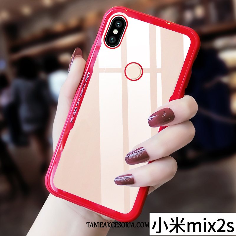 Etui Xiaomi Mi Mix 2s Anti-fall Telefon Komórkowy Przezroczysty, Obudowa Xiaomi Mi Mix 2s Mały Miękki Czarny Beige