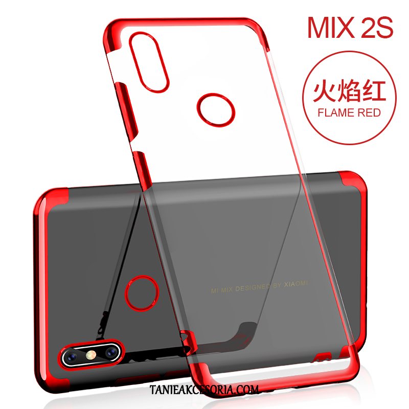 Etui Xiaomi Mi Mix 2s Osobowość All Inclusive Czerwony, Pokrowce Xiaomi Mi Mix 2s Mały Ochraniacz Oryginalne Beige