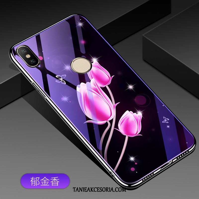 Etui Xiaomi Mi Mix 2s Purpurowy Telefon Komórkowy Anti-fall, Obudowa Xiaomi Mi Mix 2s Miękki Filmy Tendencja Beige