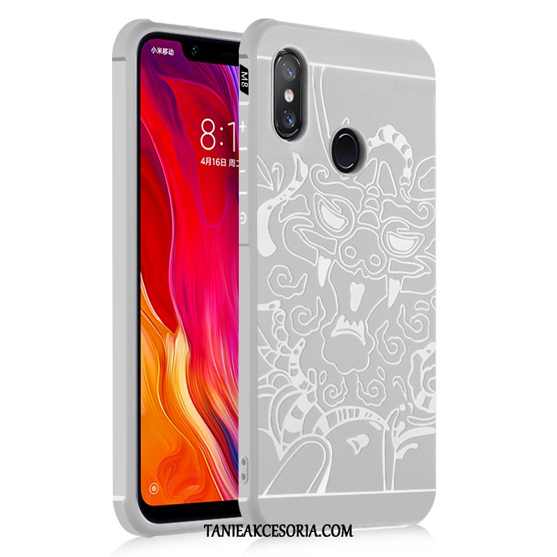 Etui Xiaomi Mi Mix 2s Relief Osobowość Mały, Futerał Xiaomi Mi Mix 2s Ochraniacz Kreatywne All Inclusive Beige