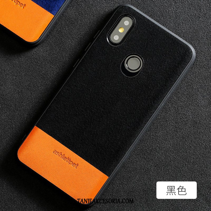 Etui Xiaomi Mi Mix 2s Szary Ochraniacz Mały, Obudowa Xiaomi Mi Mix 2s Niebieski Prawdziwa Skóra Skóra Bydlęca Beige