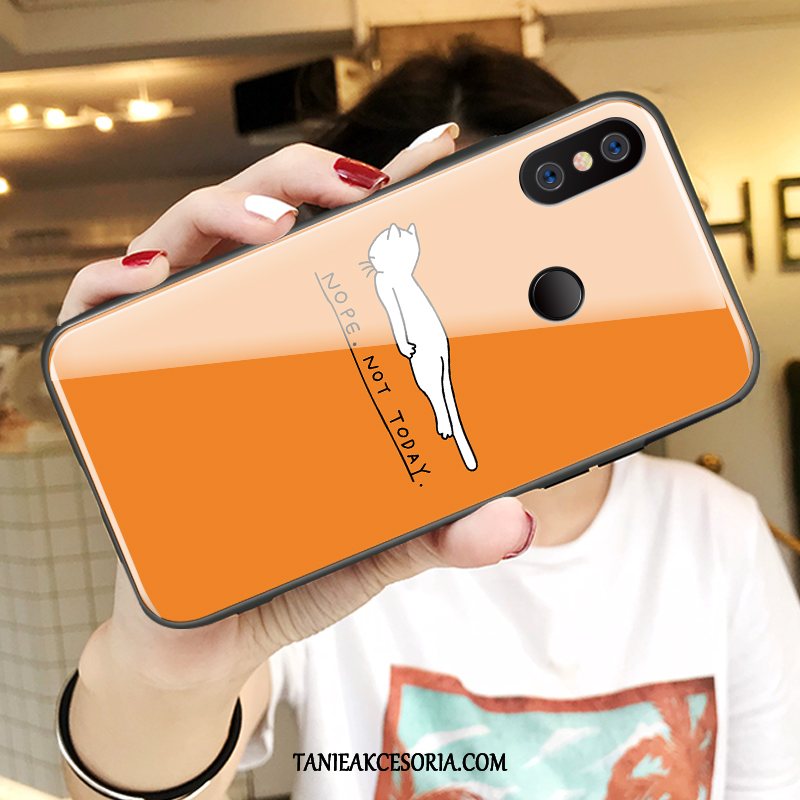 Etui Xiaomi Mi Mix 2s Szkło All Inclusive Młodzież, Futerał Xiaomi Mi Mix 2s Mały Czerwony Netto Kreatywne Beige