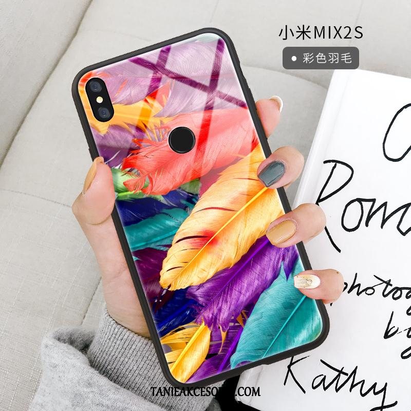 Etui Xiaomi Mi Mix 2s Telefon Komórkowy All Inclusive Lustro, Futerał Xiaomi Mi Mix 2s Mały Nowy Silikonowe Beige