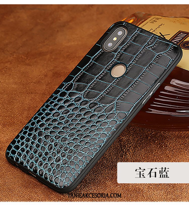 Etui Xiaomi Mi Mix 3 Anti-fall Tendencja Ochraniacz, Futerał Xiaomi Mi Mix 3 Telefon Komórkowy Mały Prawdziwa Skóra Braun Beige