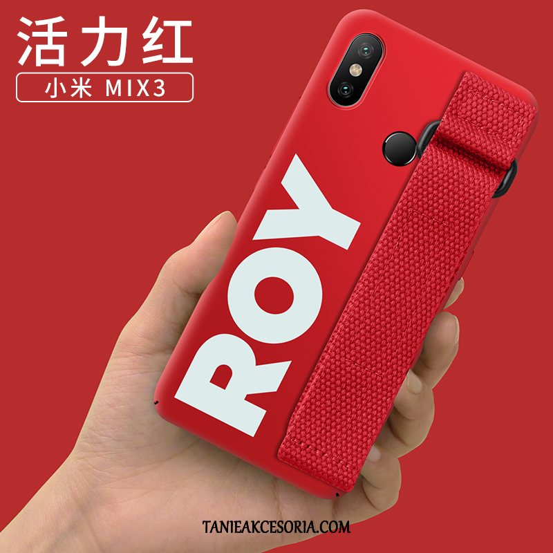 Etui Xiaomi Mi Mix 3 Cienkie Styl Uliczny Anti-fall, Pokrowce Xiaomi Mi Mix 3 Tendencja Proszek Jedwab Beige