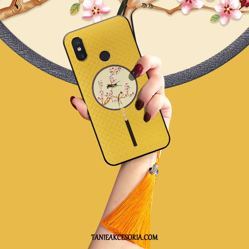 Etui Xiaomi Mi Mix 3 Czarny Z Frędzlami Moda, Obudowa Xiaomi Mi Mix 3 Oryginalny Telefon Komórkowy Niebieski Beige