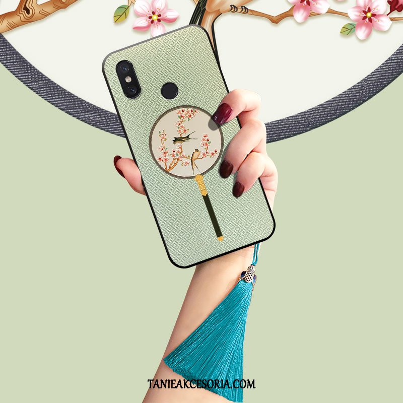 Etui Xiaomi Mi Mix 3 Czarny Z Frędzlami Moda, Obudowa Xiaomi Mi Mix 3 Oryginalny Telefon Komórkowy Niebieski Beige